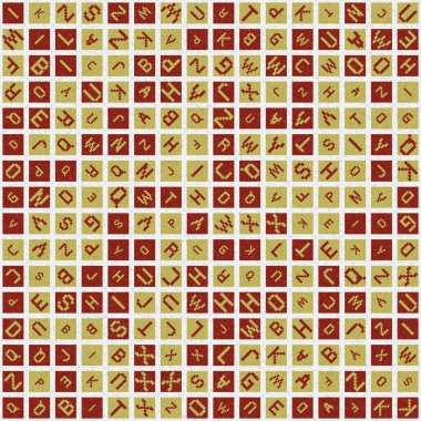 Soyut Geometrik küpler ve kareler, vektör illüstrasyon arka planı