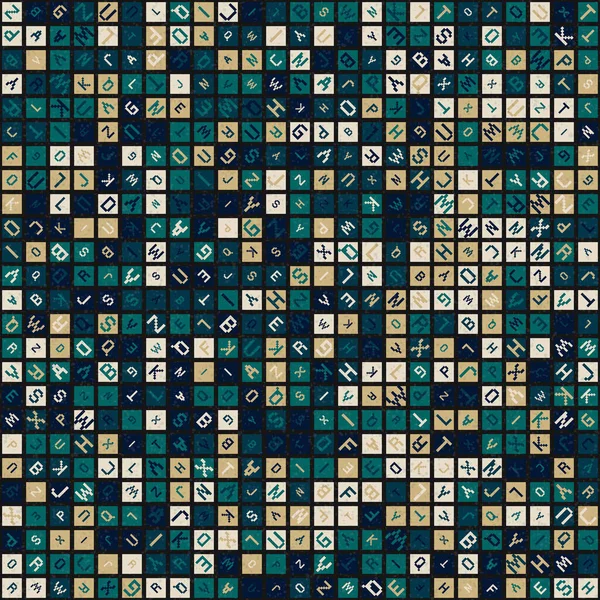 Soyut Geometrik küpler ve kareler, vektör illüstrasyon arka planı