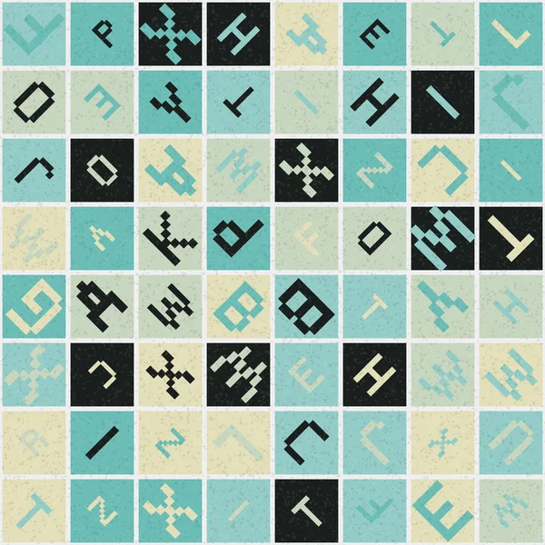 Soyut Geometrik küpler ve kareler, vektör illüstrasyon arka planı