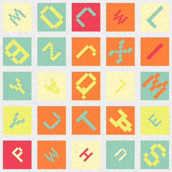 Soyut Geometrik küpler ve kareler, vektör illüstrasyon arka planı