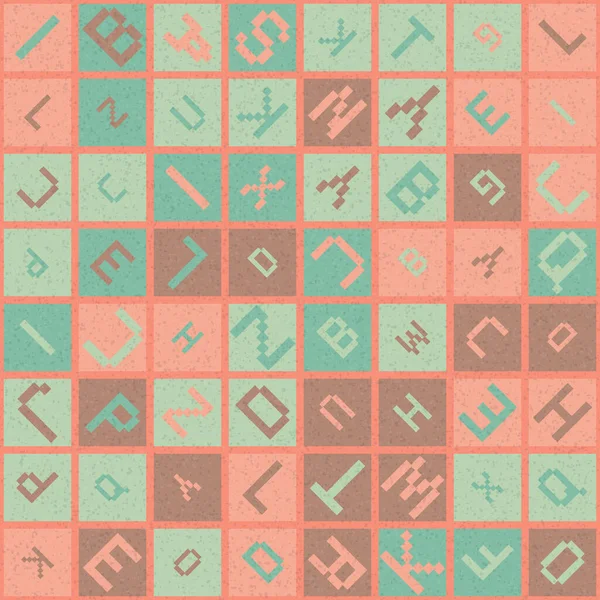 Soyut Geometrik küpler ve kareler, vektör illüstrasyon arka planı