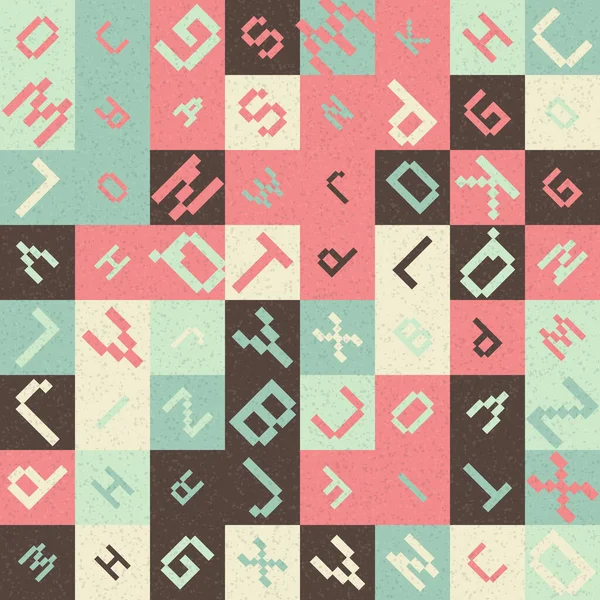 Soyut Geometrik küpler ve kareler, vektör illüstrasyon arka planı