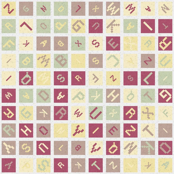 Soyut Geometrik küpler ve kareler, vektör illüstrasyon arka planı