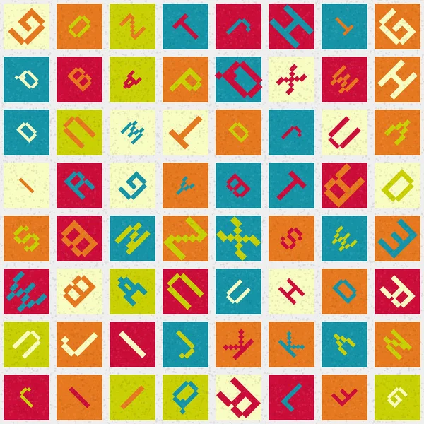 Soyut Geometrik küpler ve kareler, vektör illüstrasyon arka planı