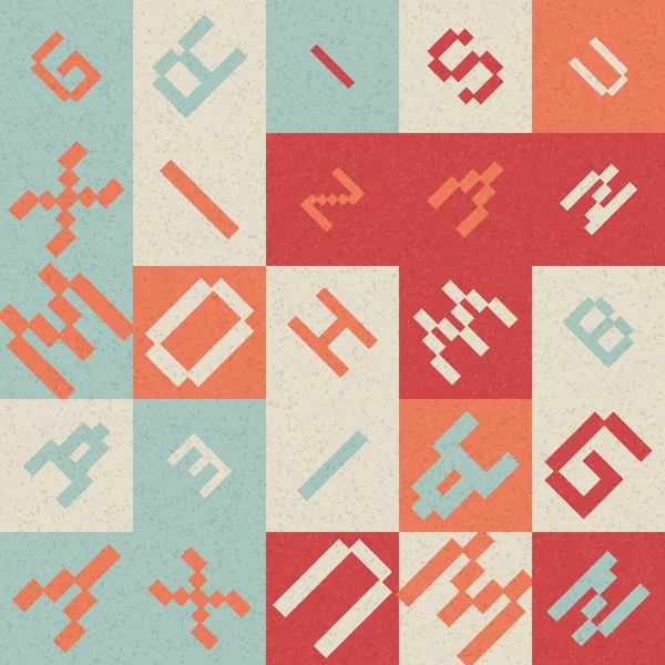 Soyut Geometrik küpler ve kareler, vektör illüstrasyon arka planı