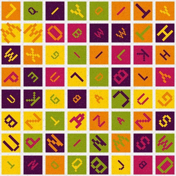 Soyut Geometrik küpler ve kareler, vektör illüstrasyon arka planı