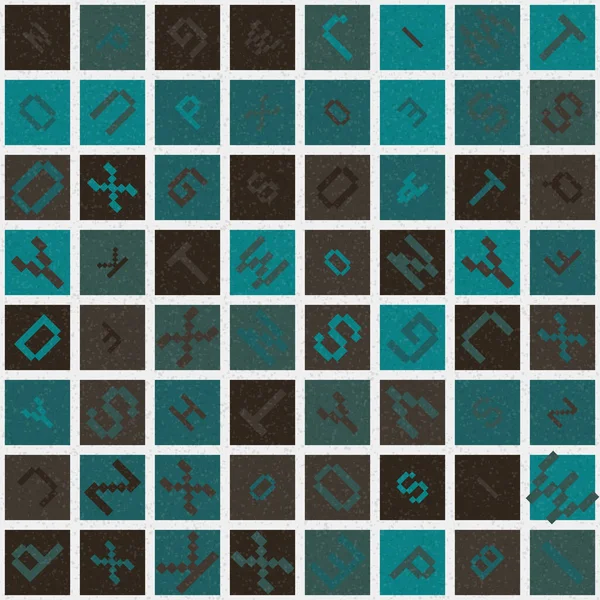 Soyut Geometrik küpler ve kareler, vektör illüstrasyon arka planı