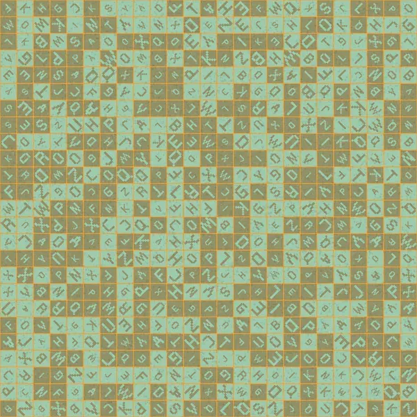 Soyut geometrik desen, üretici hesaplama vektörü çizimi