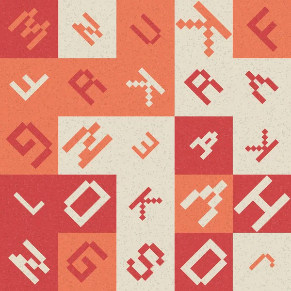 Soyut Geometrik küpler ve kareler, vektör illüstrasyon arka planı