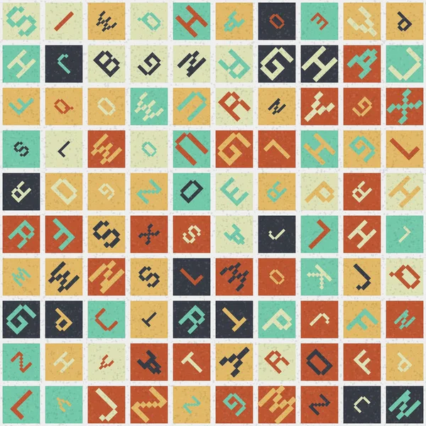 Soyut Geometrik küpler ve kareler, vektör illüstrasyon arka planı