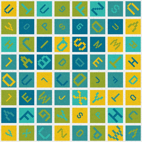 Soyut Geometrik küpler ve kareler, vektör illüstrasyon arka planı