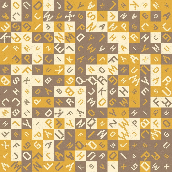 Soyut geometrik desen, üretici hesaplama vektörü çizimi