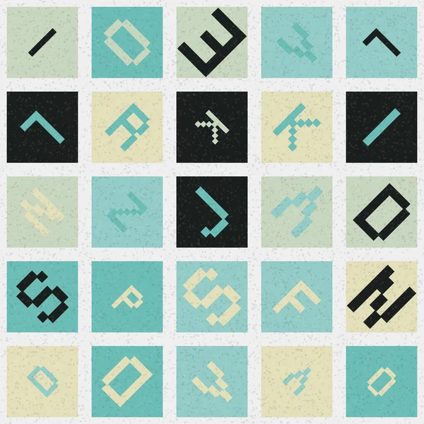 Soyut Geometrik küpler ve kareler, vektör illüstrasyon arka planı