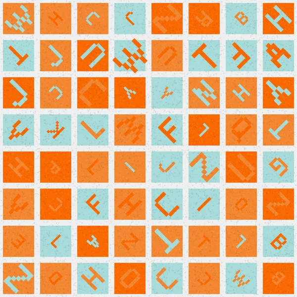 Soyut Geometrik küpler ve kareler, vektör illüstrasyon arka planı