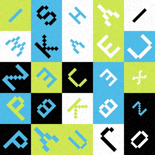 Soyut Geometrik küpler ve kareler, vektör illüstrasyon arka planı