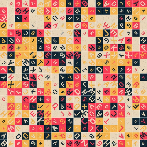 Soyut Geometrik küpler ve kareler, vektör illüstrasyon arka planı