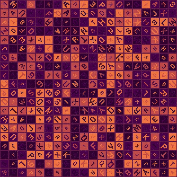 Soyut geometrik desen, üretici hesaplama vektörü çizimi