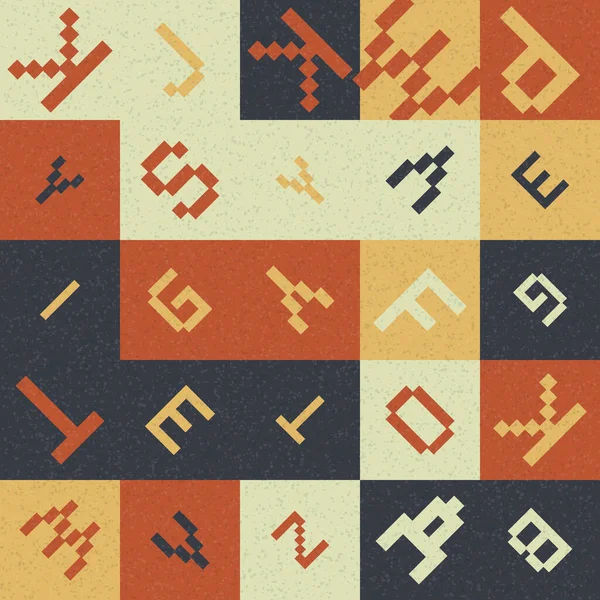 Soyut Geometrik küpler ve kareler, vektör illüstrasyon arka planı