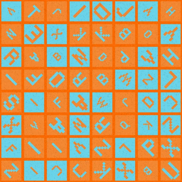 Soyut Geometrik küpler ve kareler, vektör illüstrasyon arka planı