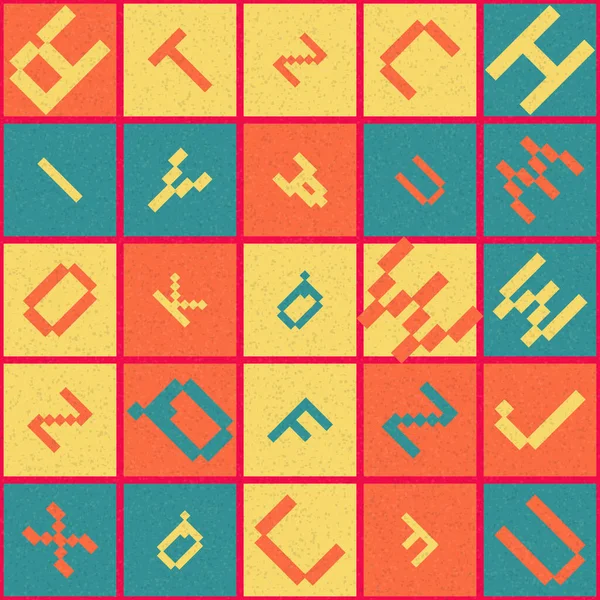 Soyut Geometrik küpler ve kareler, vektör illüstrasyon arka planı