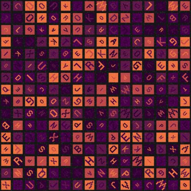 Soyut Geometrik küpler ve kareler, vektör illüstrasyon arka planı