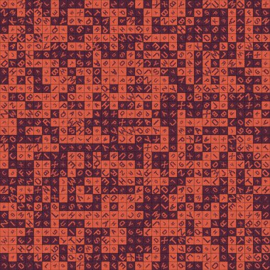 Soyut Geometrik küpler ve kareler, vektör illüstrasyon arka planı