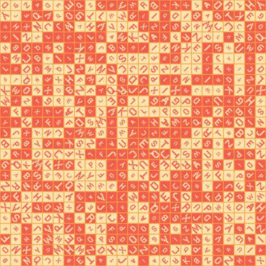 Soyut Geometrik küpler ve kareler, vektör illüstrasyon arka planı