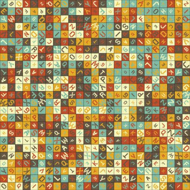 Soyut Geometrik küpler ve kareler, vektör illüstrasyon arka planı