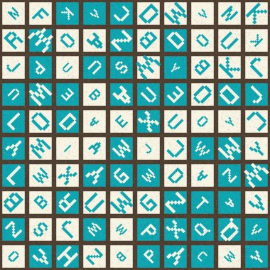 Soyut Geometrik küpler ve kareler, vektör illüstrasyon arka planı