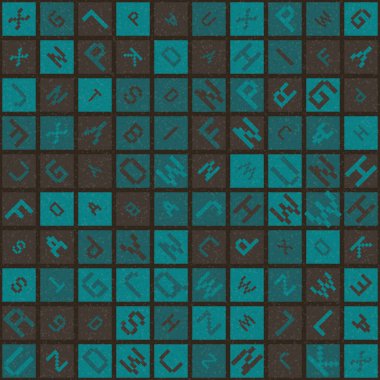 Soyut Geometrik küpler ve kareler, vektör illüstrasyon arka planı