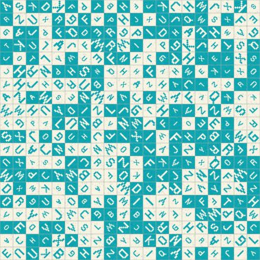 Soyut Geometrik küpler ve kareler, vektör illüstrasyon arka planı