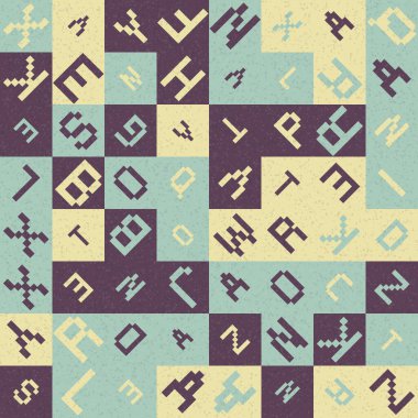 Soyut Geometrik küpler ve kareler, vektör illüstrasyon arka planı