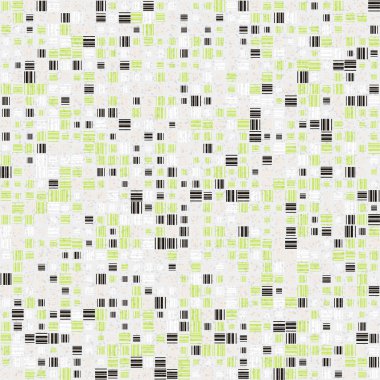 Soyut Geometrik Desen, üretken hesaplama sanatı çizimi