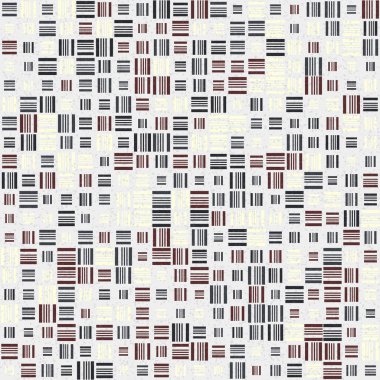 Soyut geometrik desen, üretken hesaplama sanatı