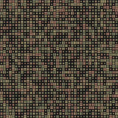 Soyut Geometrik Desen, üretken hesaplama sanatı, vektör illüstrasyonu 