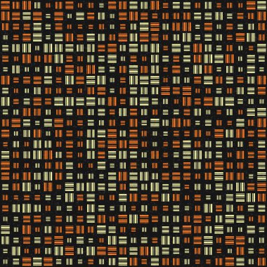 Soyut Geometrik Desen, üretken hesaplama sanatı, vektör illüstrasyonu 