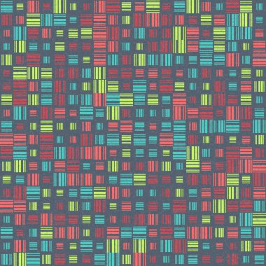 Soyut geometrik desen, üretken hesaplama sanatı