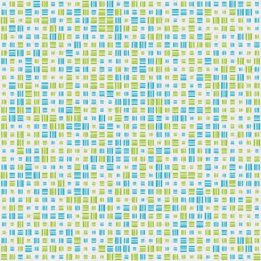 Soyut Geometrik Desen, üretken hesaplama sanatı, vektör illüstrasyonu 