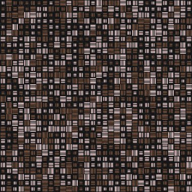 Soyut Geometrik Desen, üretken hesaplama sanatı, vektör illüstrasyonu 