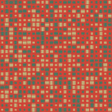 Soyut geometrik desen, üretken hesaplama sanatı