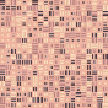 Soyut Geometrik Desen, üretken hesaplama sanatı çizimi