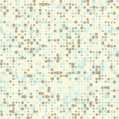 Soyut Geometrik Desen, üretken hesaplama sanatı, vektör illüstrasyonu 