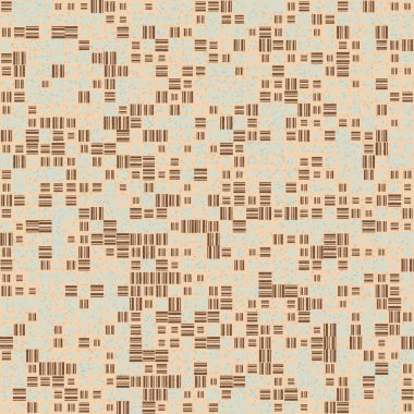 Soyut Geometrik Desen, üretken hesaplama sanatı çizimi