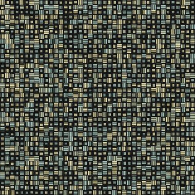 Soyut Geometrik Desen, üretken hesaplama sanatı, vektör illüstrasyonu  