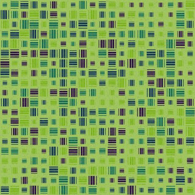 Soyut Geometrik Desen, üretken hesaplama sanatı çizimi