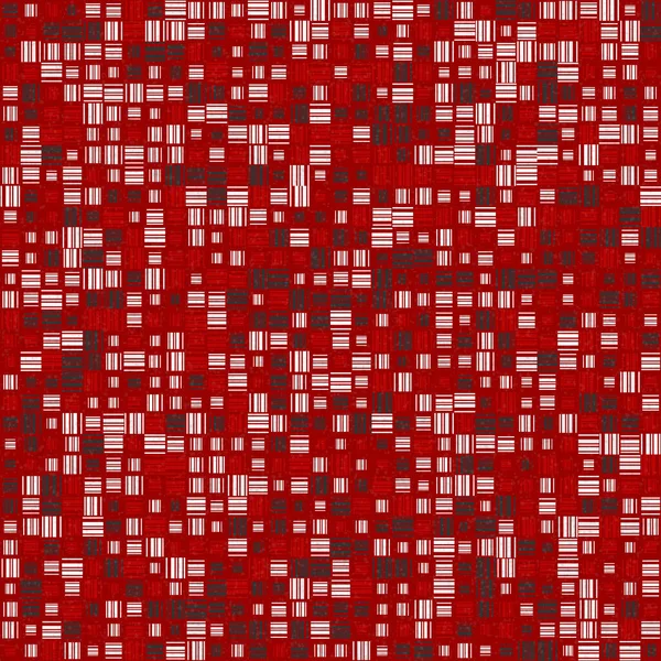Patrón Geométrico Abstracto Arte Computacional Generativo Ilustración Vectorial — Vector de stock