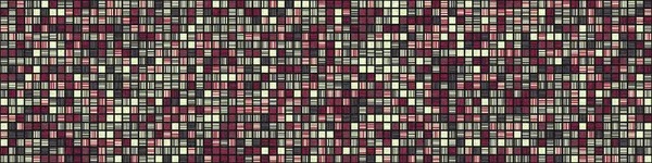 Abstraktní Geometrický Obrazec Generativní Výpočetní Umění — Stockový vektor