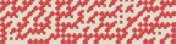 Abstract geometric pattern, generative computational art, vector illustration 