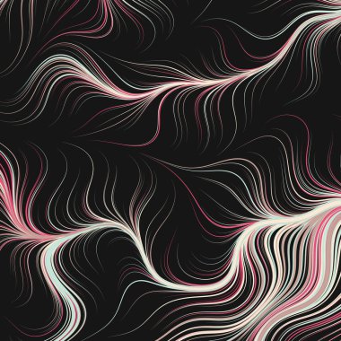 Soyut Perlin Gürültüsü Geometrik Desen vektör çizimi