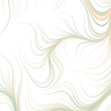 Dalgalı çizgileri olan soyut geometrik desen